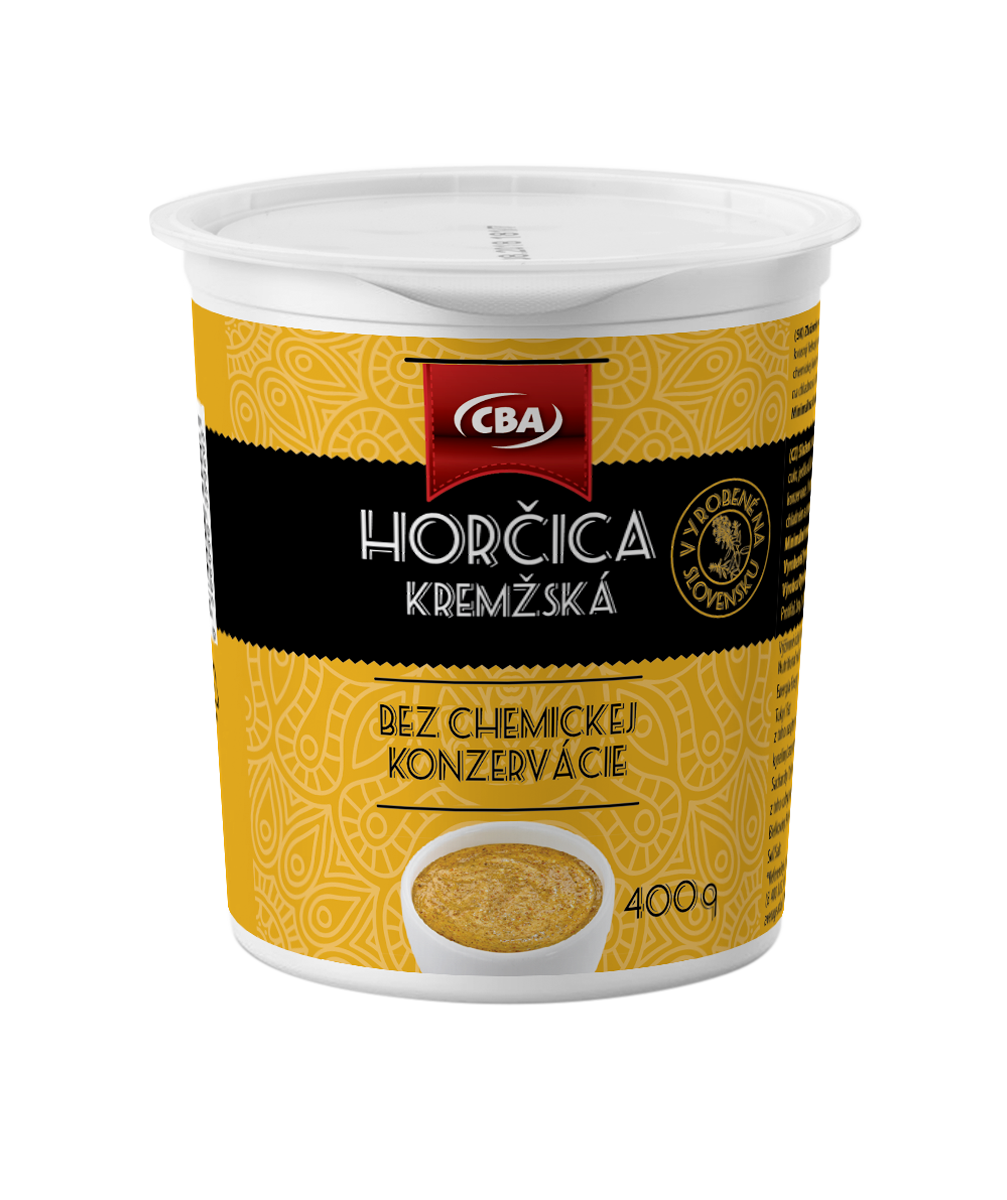 horčica plnotučná 1kg horčica plnotučná 1kg