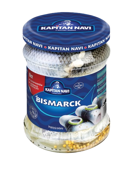 sleďové plátky bismarck 400g sleďové plátky bismarck 400g