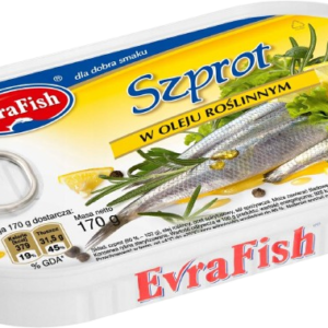 filety z makrely v oleji 170g