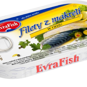 filety z makrely v oleji 170g