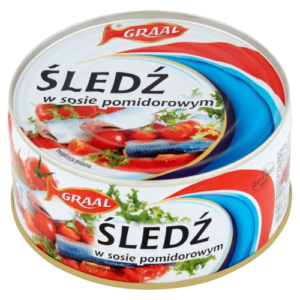 sleď v paradajkovej omáčke 300g
