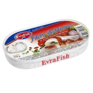 sleď v paradajkovej omáčke 300g