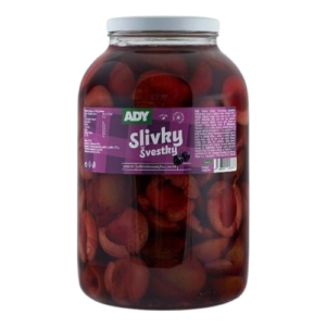 slivkový kompót odkôstkovaný 3600g