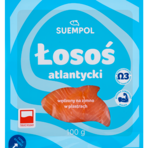 losos plátky údený 100g