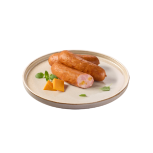 klobásy s cheddarom